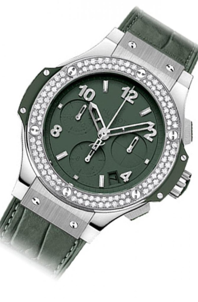 Hublot 342.SV.5290.LR.1104 Big Bang 41mm Ladies Dark Green Diamonds - фото 2