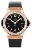 Hublot Часы Hublot Big Bang 38mm Ladies 361.PX.1280.RX.1904 Red Gold Diamonds
