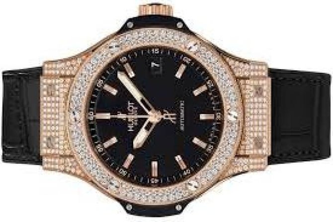 Hublot 365.PX.1180.LR.1704 Big Bang 38mm Ladies Red Gold Diamonds - фото 2