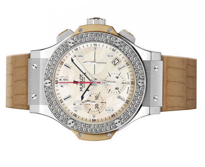 Hublot 341.SG.600.LS.114 Big Bang 41mm Ladies Steel Madre Perla - фото 2