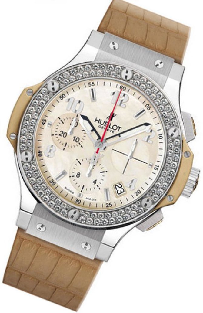 Hublot 341.SG.600.LS.114 Big Bang 41mm Ladies Steel Madre Perla - фото 3