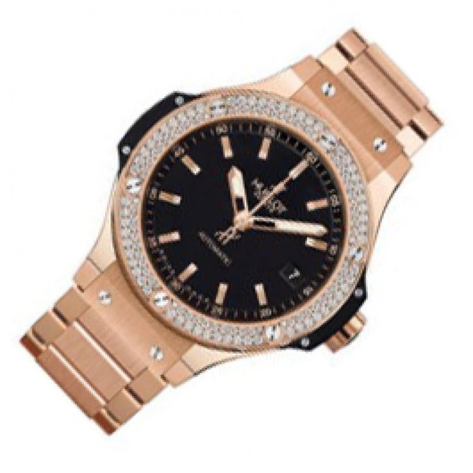 Hublot 365.PX.1180.PX.1104 Big Bang 38mm Ladies Red Gold Diamonds - фото 3