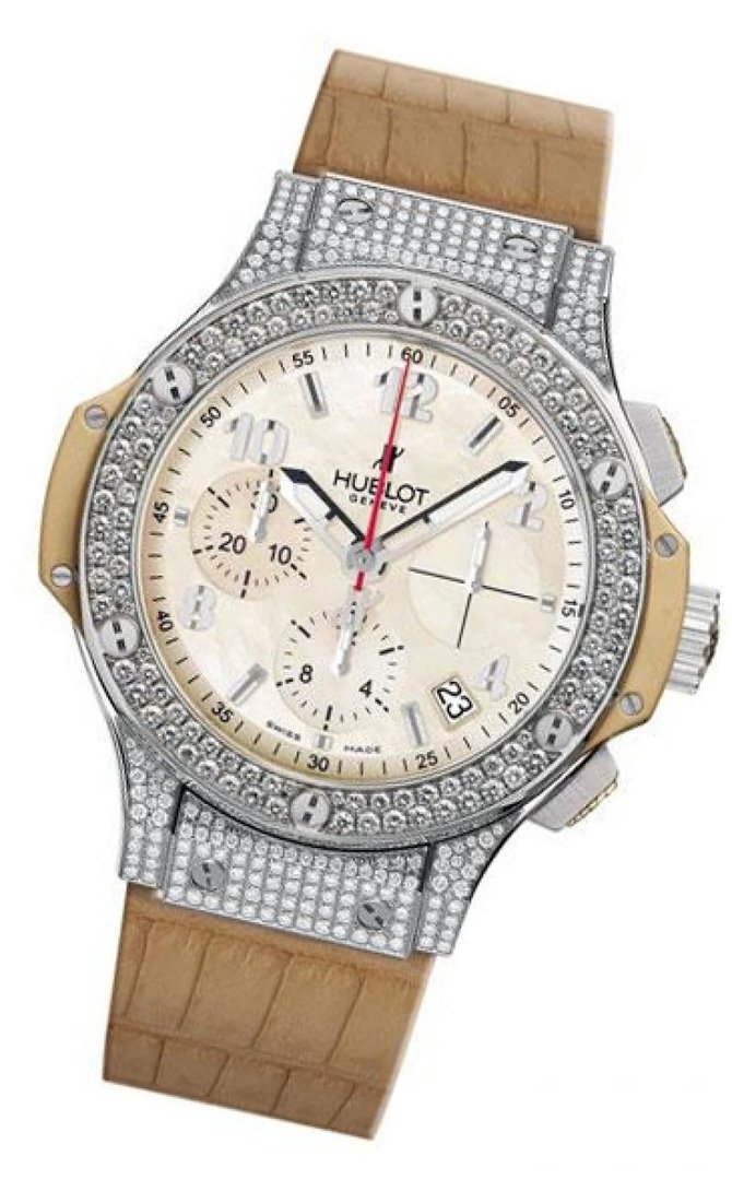 Hublot 341.SG.600.LS.174 Big Bang 41mm Ladies Steel Madre Perla - фото 2
