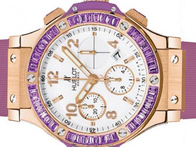 Hublot 341.PV.2010.RV.1905 Big Bang 41mm Ladies Tutti Frutti Big Bang Gold - фото 3