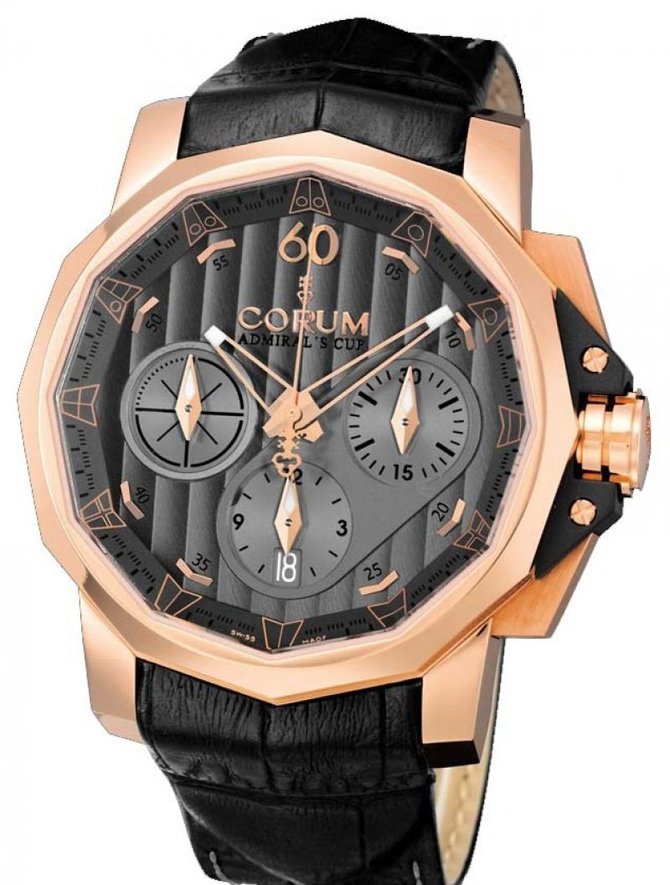 Corum 753.771.55/0081 AK16 Admirals Cup Challenger Admiral`s Cup Challenger Chrono 44 - фото 1