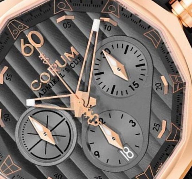 Corum 753.771.55/0081 AK16 Admirals Cup Challenger Admiral`s Cup Challenger Chrono 44 - фото 2