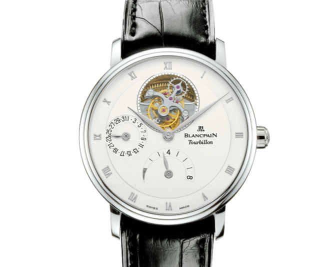 Blancpain 6025-1542-55B Villeret Tourbillon 8 Jours - фото 1