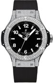 Hublot Часы Hublot Big Bang 38mm Ladies 361.SX.1270.RX.1704 Steel Diamonds