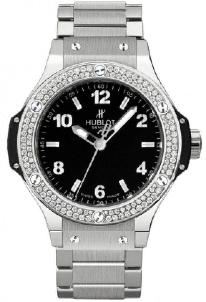 Hublot 361.SX.1270.SX.1104 Big Bang 38mm Ladies Steel Diamonds - фото 1