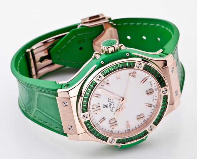 Hublot 361.PG.2010.LR.1922 Big Bang 38mm Ladies Tutti Frutti Gold - фото 2