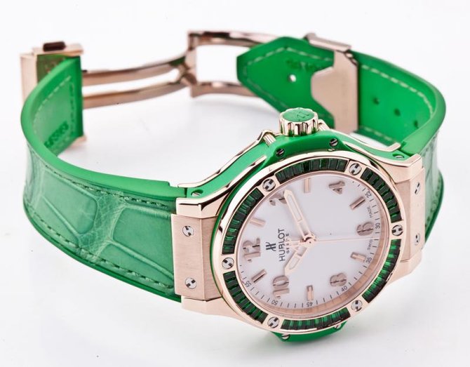 Hublot 361.PG.2010.LR.1922 Big Bang 38mm Ladies Tutti Frutti Gold - фото 8