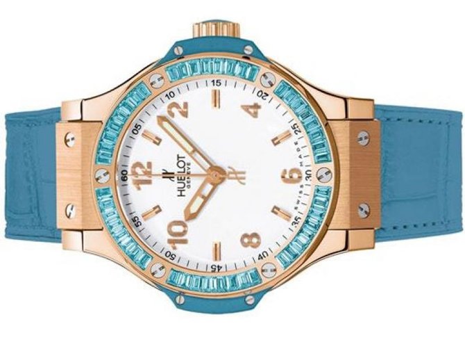 Hublot 361.PL.2010.LR.1907 Big Bang 38mm Ladies Tutti Frutti Big Bang Gold - фото 3