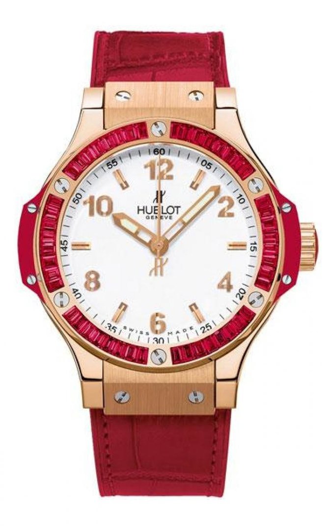 Hublot 361.PR.2010.LR.1913 Big Bang 38mm Ladies Tutti Frutti Big Bang Gold - фото 1