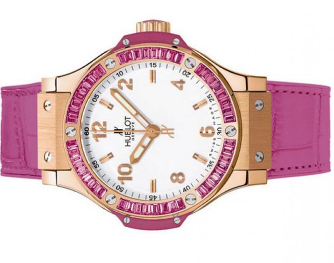 Hublot 361.PV.2010.LR.1905 Big Bang 38mm Ladies Tutti Frutti Big Bang Gold - фото 3