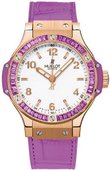 Hublot Часы Hublot Big Bang 38mm Ladies 361.PV.2010.LR.1905 Tutti Frutti Big Bang Gold