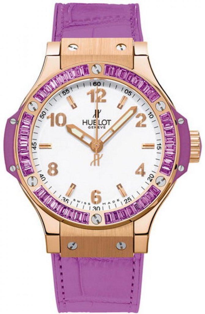 Hublot 361.PV.2010.LR.1905 Big Bang 38mm Ladies Tutti Frutti Big Bang Gold - фото 1