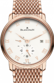 Blancpain Villeret 6606-3642-MMB Ultra-Slim Hand-Winding 40mm Small Seconds Power Reserve