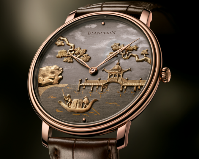 Blancpain 6615-3612-55B Villeret DAMASQUINÉE - фото 3