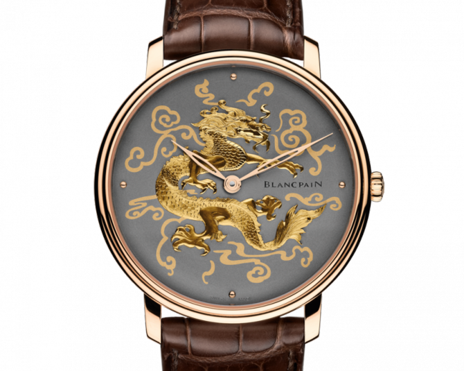 Blancpain 6615A-3612-55B Villeret DAMASQUINÉE - фото 1