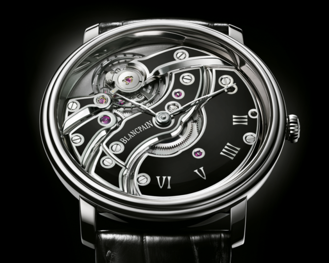 Blancpain 6616-1530-55B Villeret MOUVEMENT INVERSÉ - фото 3