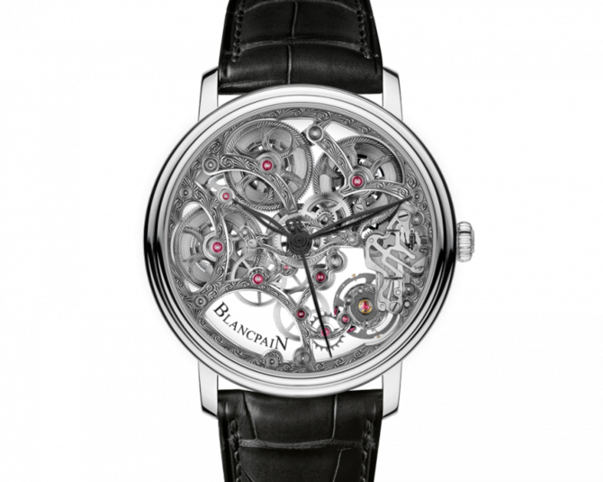 Blancpain 6633-1500-55B Villeret Tradition 8-Day Squelette - фото 1