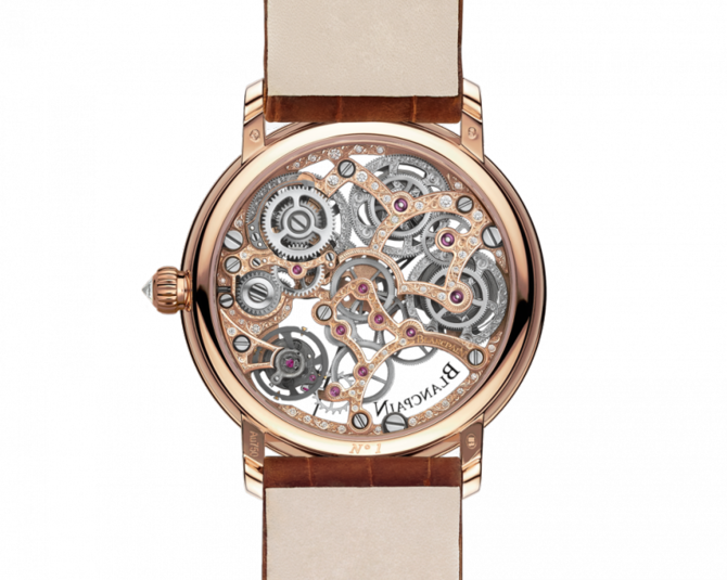 Blancpain 6633-2900-55B Villeret SQUELETTE 8 JOURS - фото 2