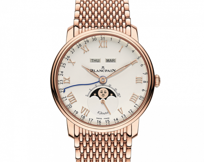 Blancpain 6639-3642-MMB Villeret QUANTIÈME COMPLET 8 JOURS - фото 1