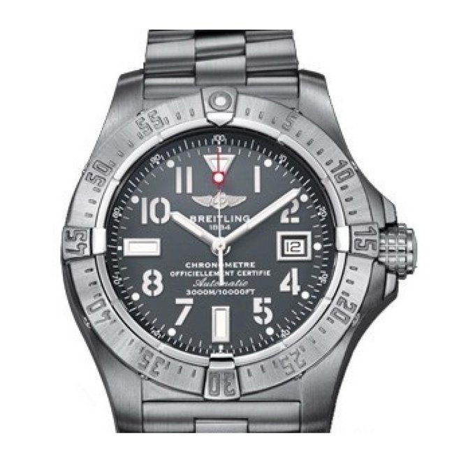 Breitling A1770C8 SS-Gray-SS Avenger Seawolf