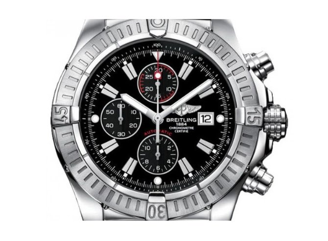 Breitling A1370C1 SS-Black-SS Avenger Super