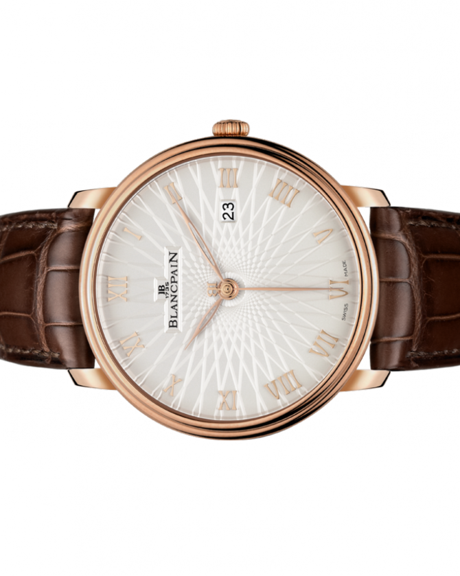 Blancpain 6651C-3642-55A Villeret Ultra-Slim Automatic 40mm Date - фото 3
