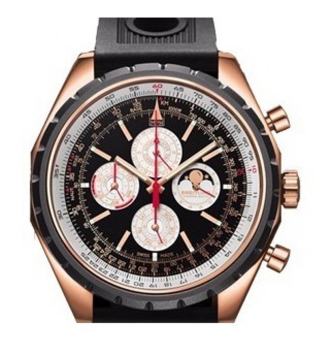 Breitling RG-Black&White-Rubber Chrono-Matic QP