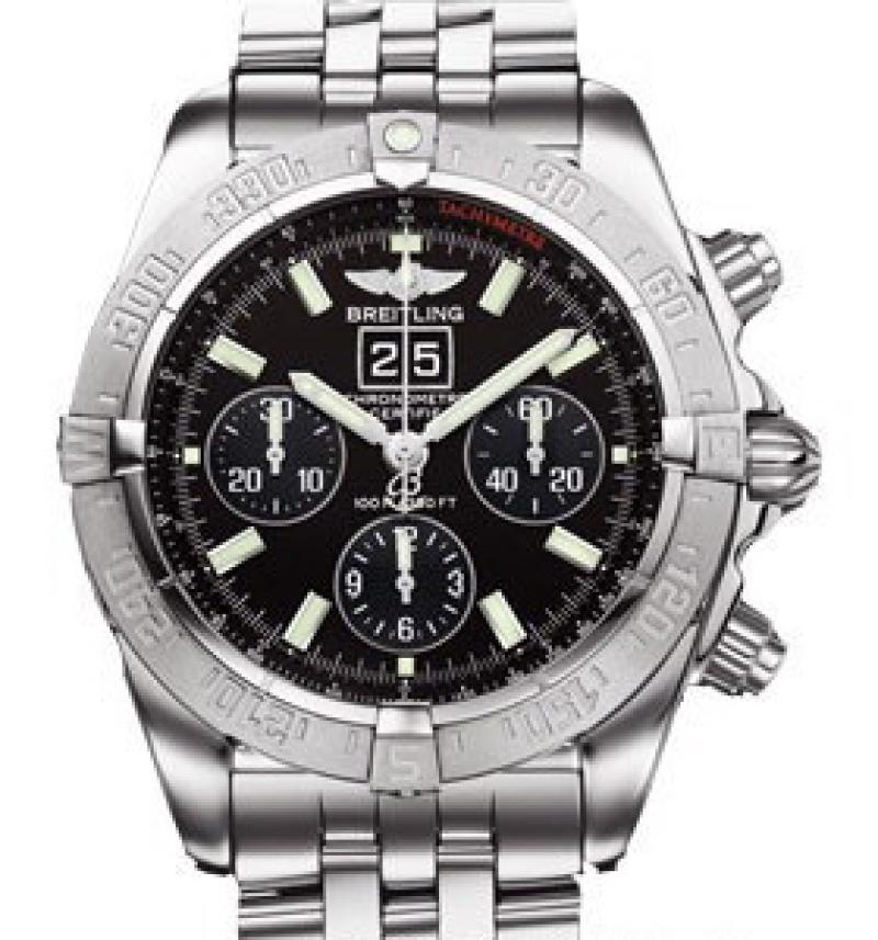 J4459C0 Black-WG Breitling Blackbird Chronomat