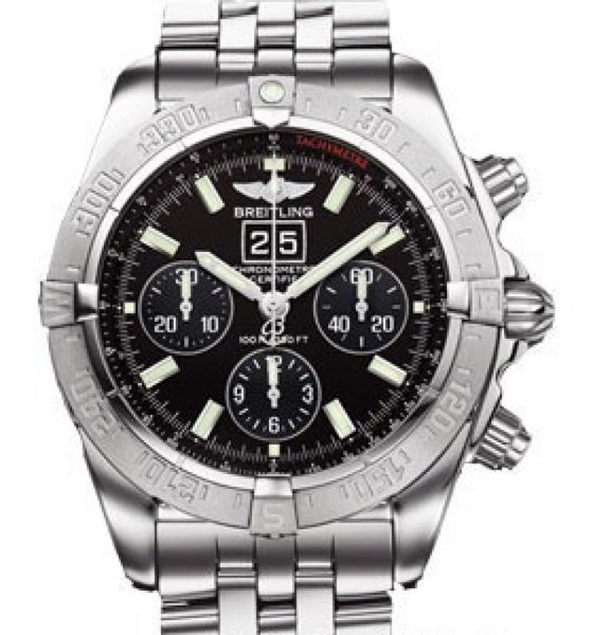 Breitling J4459C0 Black-WG Chronomat Blackbird