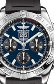 Breitling Chronomat A4459C0 SS-Blue&Black-Rubber Blackbird