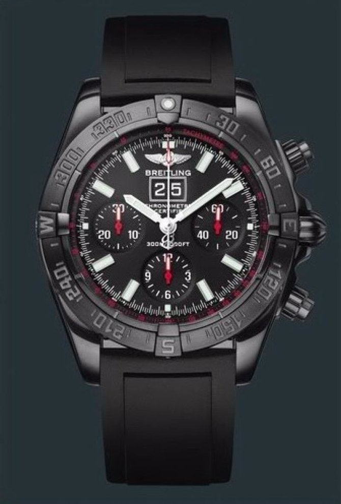 Breitling M4435911-BA27-131S-M20SS.1 Chronomat Blackbird - фото 2