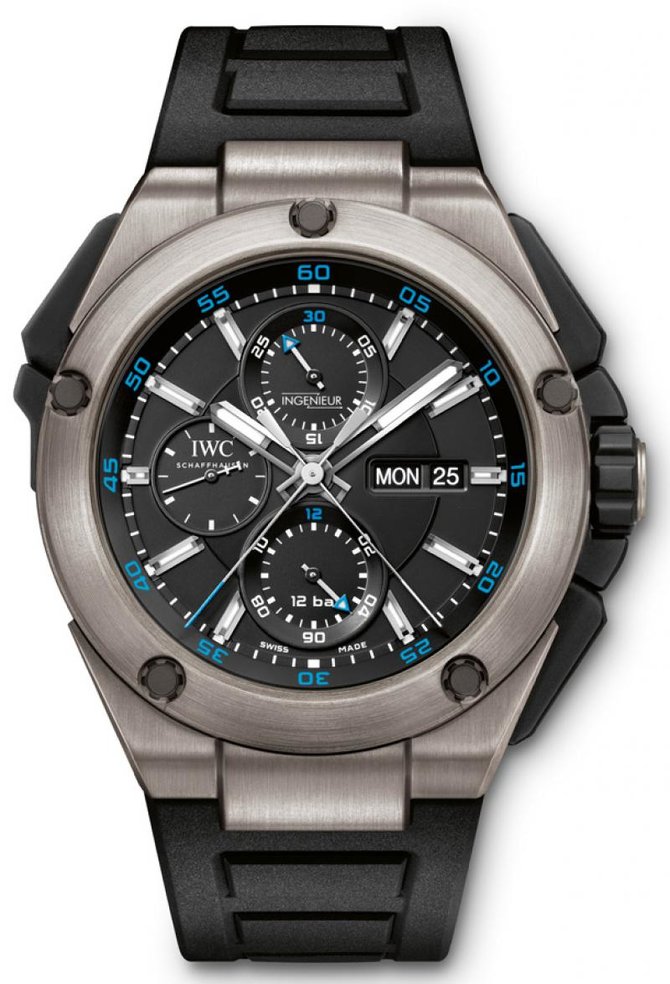 IWC IW386503 Ingenieur Double Chronograph Titanium - фото 1