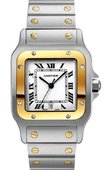 Cartier Часы Cartier Santos De Cartier W20011C4 Santos de Cartier Galbee Large Quartz