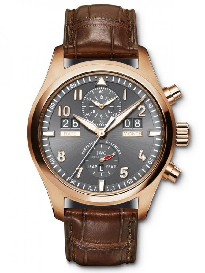 IWC IW379103 Pilot's Pilot`s Watche Spitfire Perpetual Calendar Digital Date-Month - фото 1
