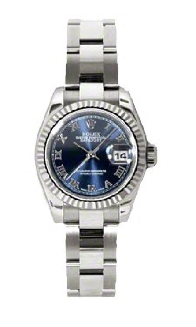 Rolex 179179 bro Datejust Ladies 26mm White Gold - фото 1