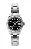 Rolex Datejust Ladies 179179 bkso 26mm White Gold