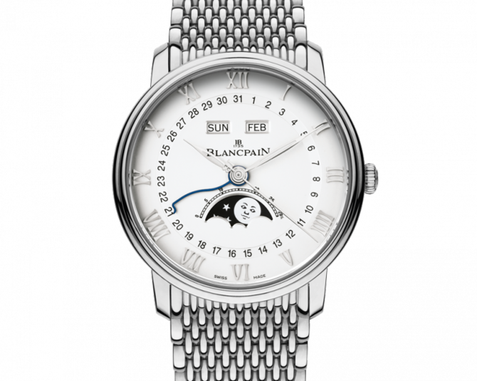 Blancpain 6654-1127-MMB Villeret Quantieme Complet - фото 1