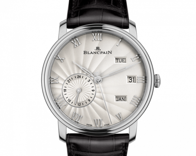 Blancpain 6670-1542-55B Villeret Quantieme Annuel GMT - фото 1