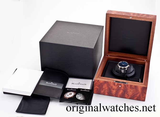 Blancpain 6654-1529-55B Villeret Moon Phase Complete Calendar 40mm - фото 5