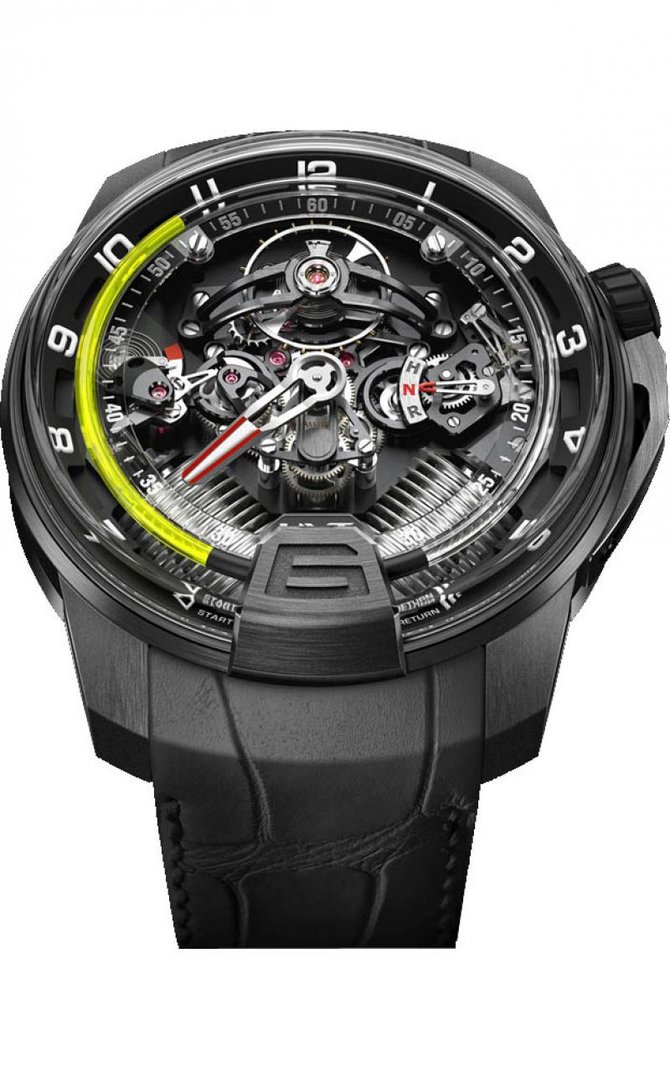 HYT 248-DL-00-GF-RA H2 Hydro Mechanical Horologists - фото 1