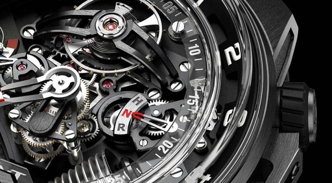 HYT 248-DL-00-GF-RA H2 Hydro Mechanical Horologists - фото 3