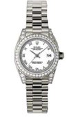 Rolex Часы Rolex Datejust Ladies 179159 wrp 26mm White Gold