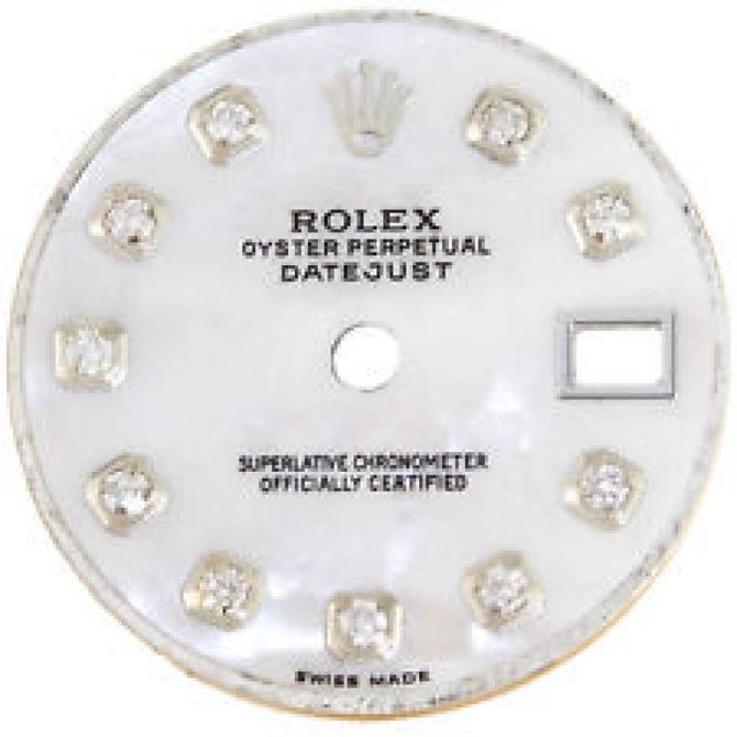 Rolex 179159 White MOP D Datejust Ladies 26mm White Gold - фото 3