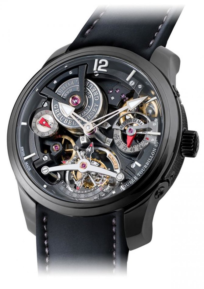 Greubel Forsey Double Tourbillon Technique Black Double Tourbillon 30° Technique - фото 1