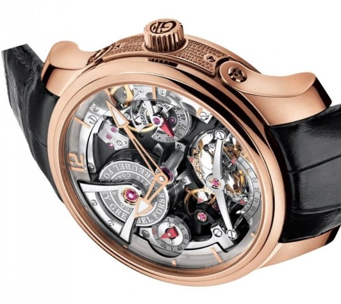 Greubel Forsey Double Tourbillon Technique RG Silver Double Tourbillon 30° Technique - фото 3
