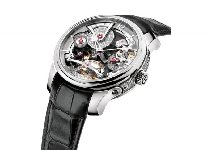 Greubel Forsey Double Tourbillon WG Silver Dial Double Tourbillon 30° Technique - фото 1